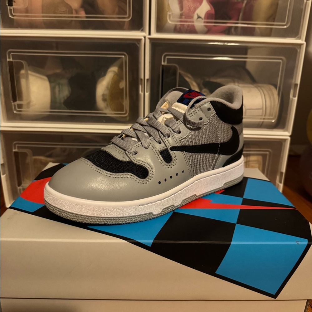 Nike Air Gray and Black Sneakers